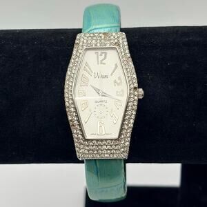 Silver & Blue Vivani Watch